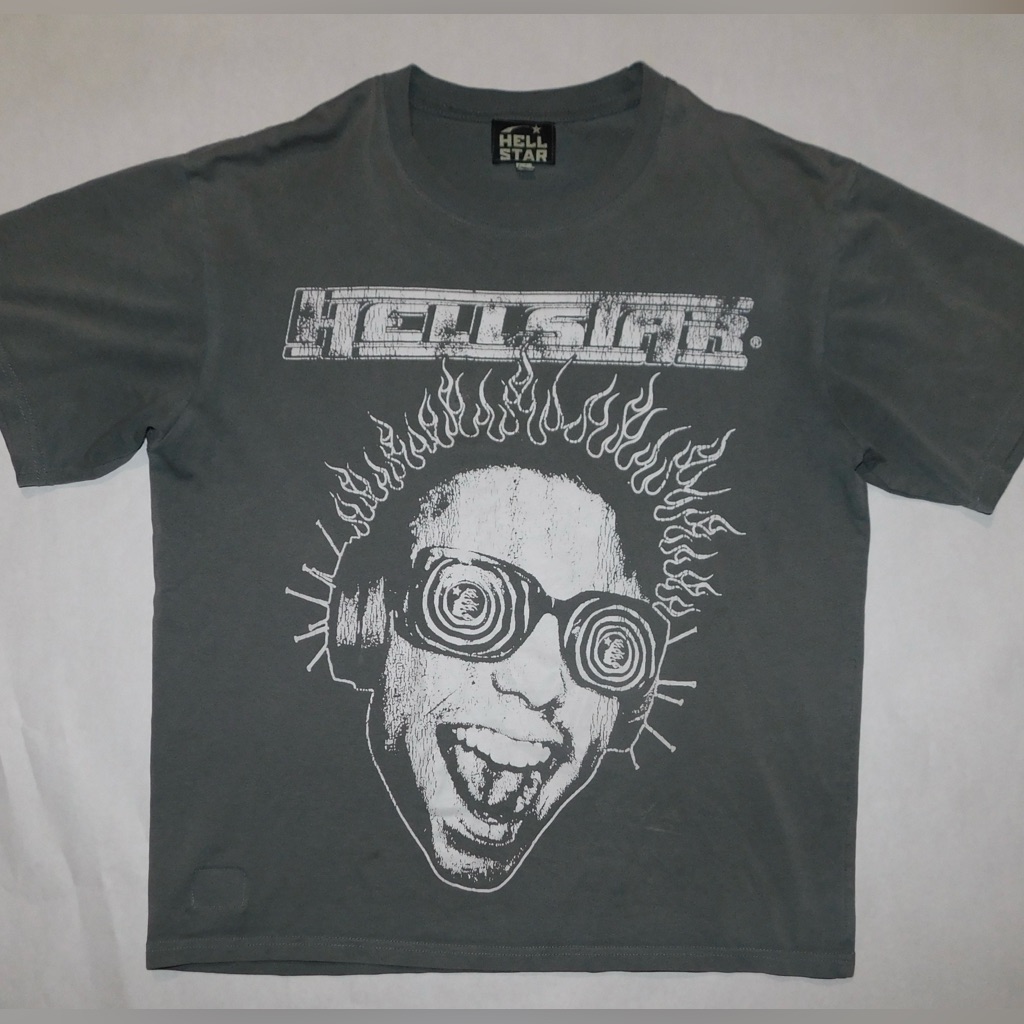 Hellstar Studios Rage Grey Tee Medium